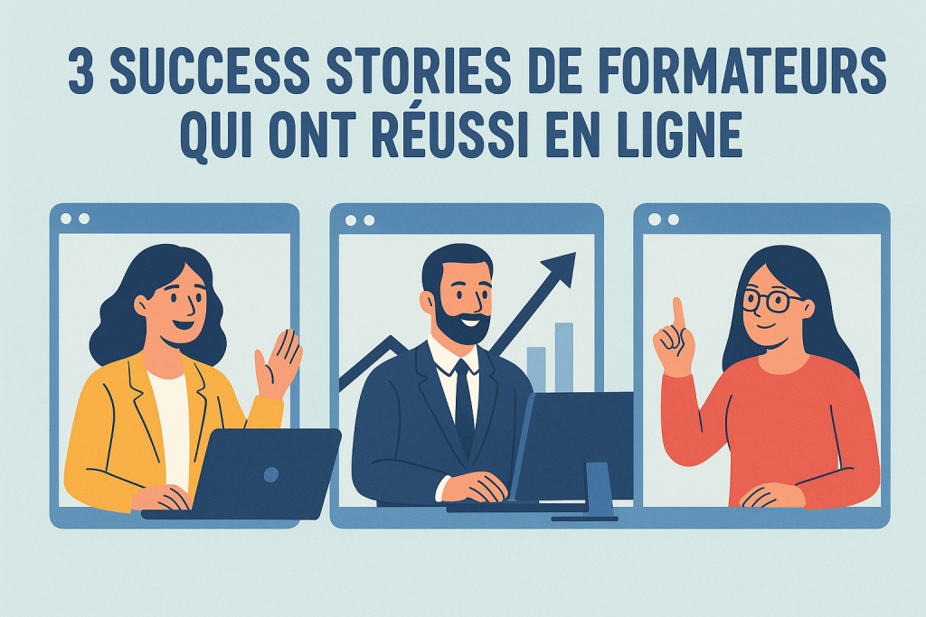 Illustration Success Stories : Trois formateurs qui ont changé leur vie