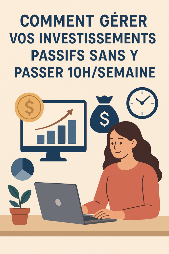 Illustration Comment gérer vos investissements passifs sans y passer 10h/semaine