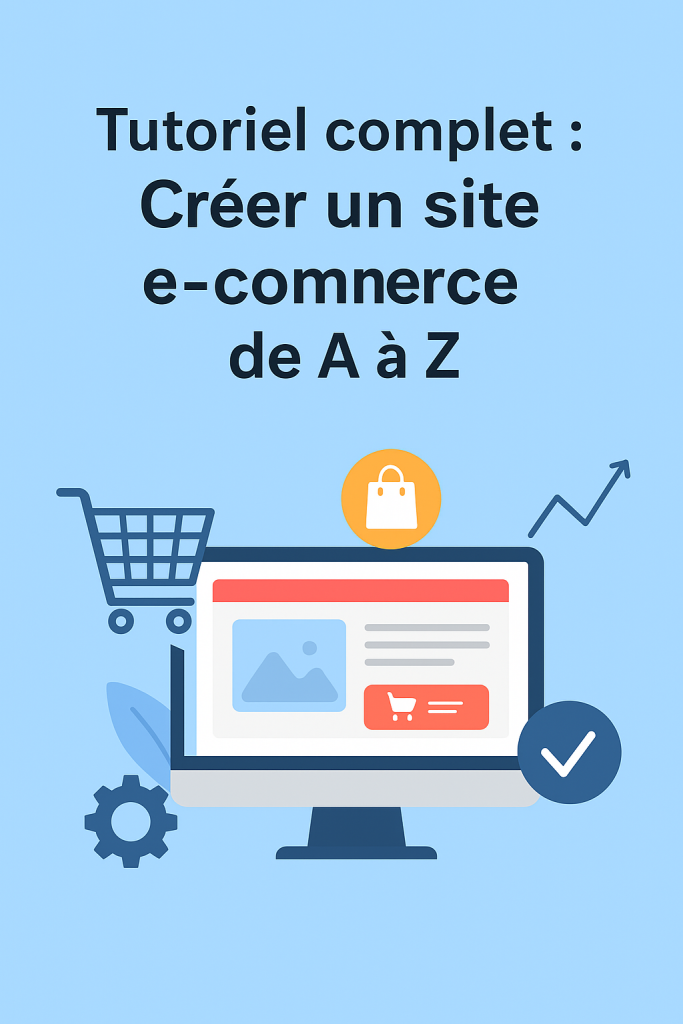 Illustration Tutoriel complet : Créer un site e-commerce de A à Z