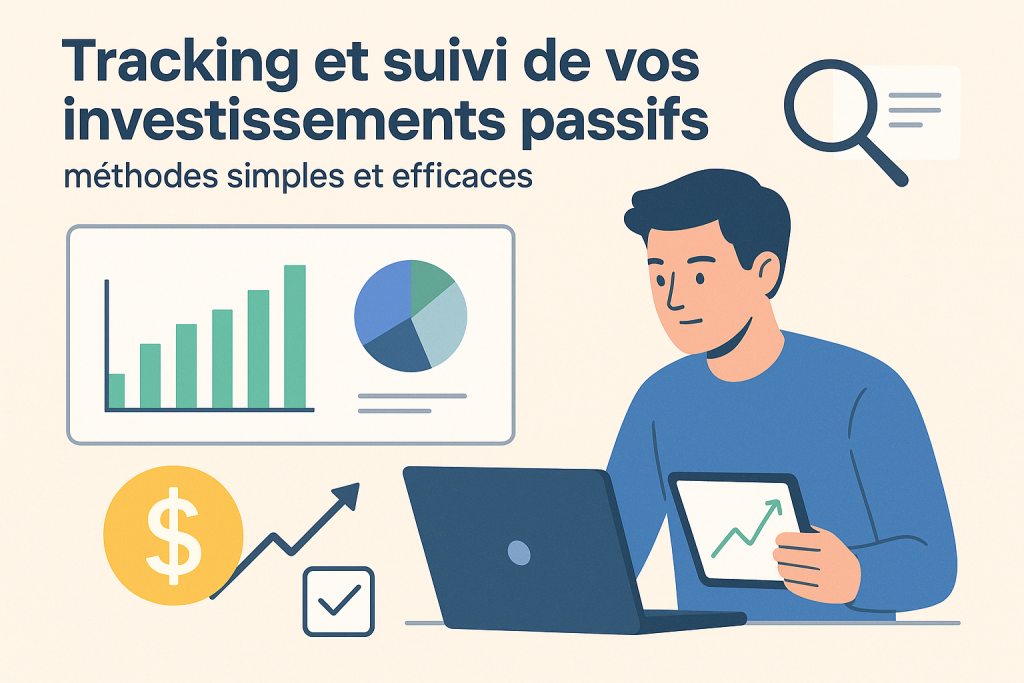 Illustration Tracking et suivi de vos revenus passifs