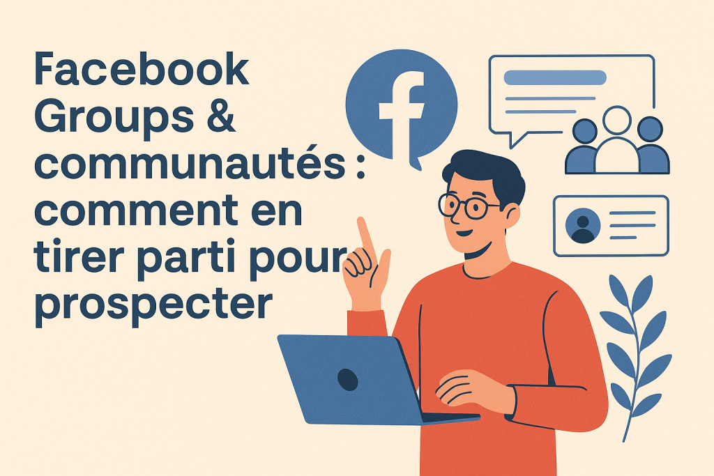 Illustration Facebook Groups & communautés : comment en tirer parti pour prospecter efficacement