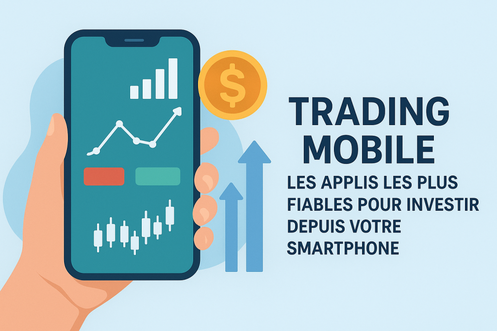 Illustration Trading mobile : les applications les plus fiables pour investir depuis votre smartphone