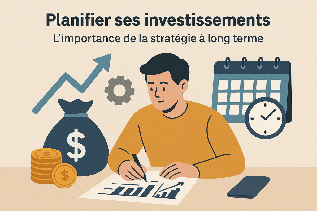 Illustration Planifier ses investissements : l’importance de la stratégie à long terme