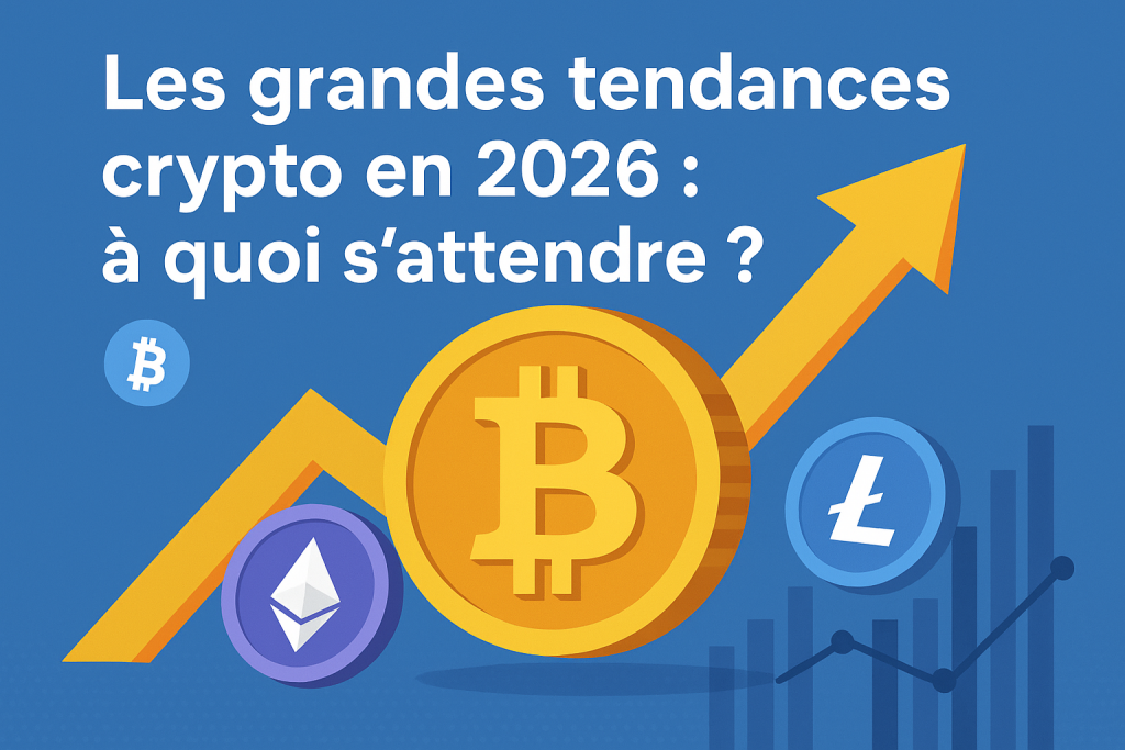 Illustration Les grandes tendances crypto en 2026 : à quoi s’attendre ?