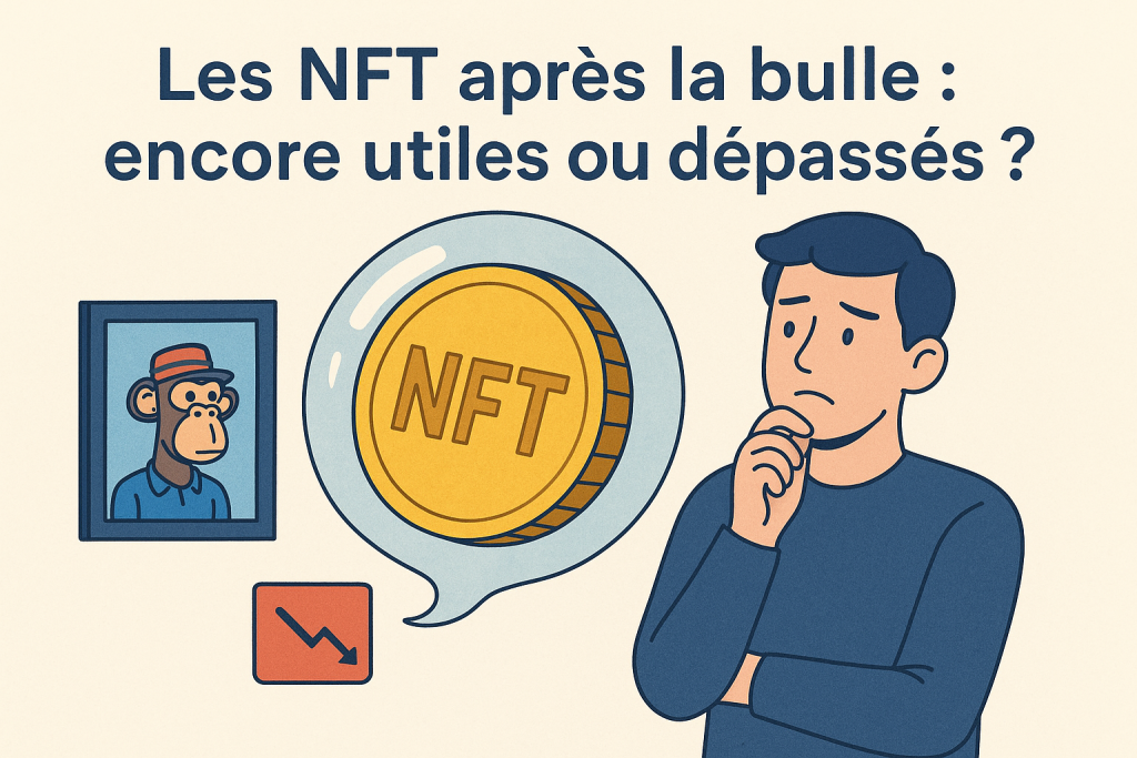 Illustration Les NFT après la bulle : encore utiles ou dépassés ?