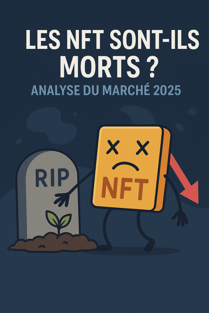 Illustration Les NFT sont-ils morts ? Analyse complète du marché en 2025