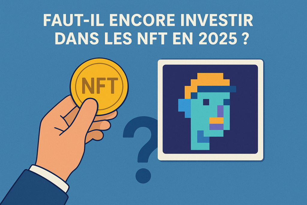 Illustration Faut-il encore investir dans les NFT en 2025 ?
