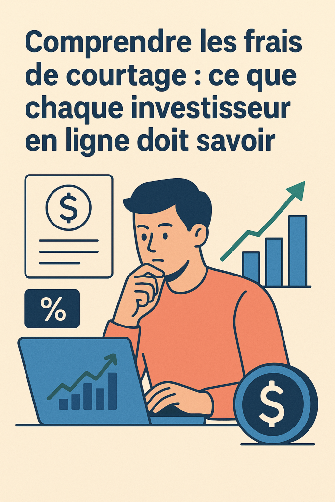 Illustration Comprendre les frais de courtage : ce que chaque investisseur en ligne doit savoir