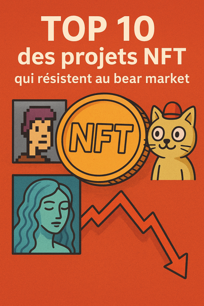 Illustration Top 10 des projets NFT qui résistent au bear market
