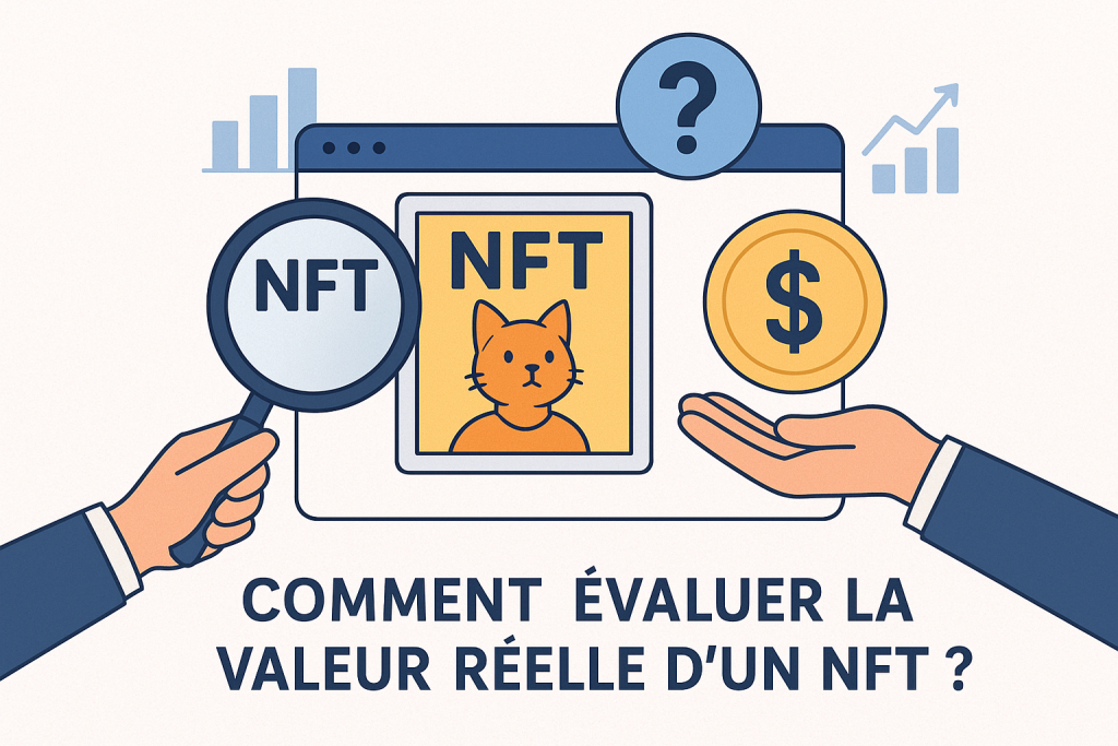 Illustration Comment évaluer la valeur réelle d’un NFT ?