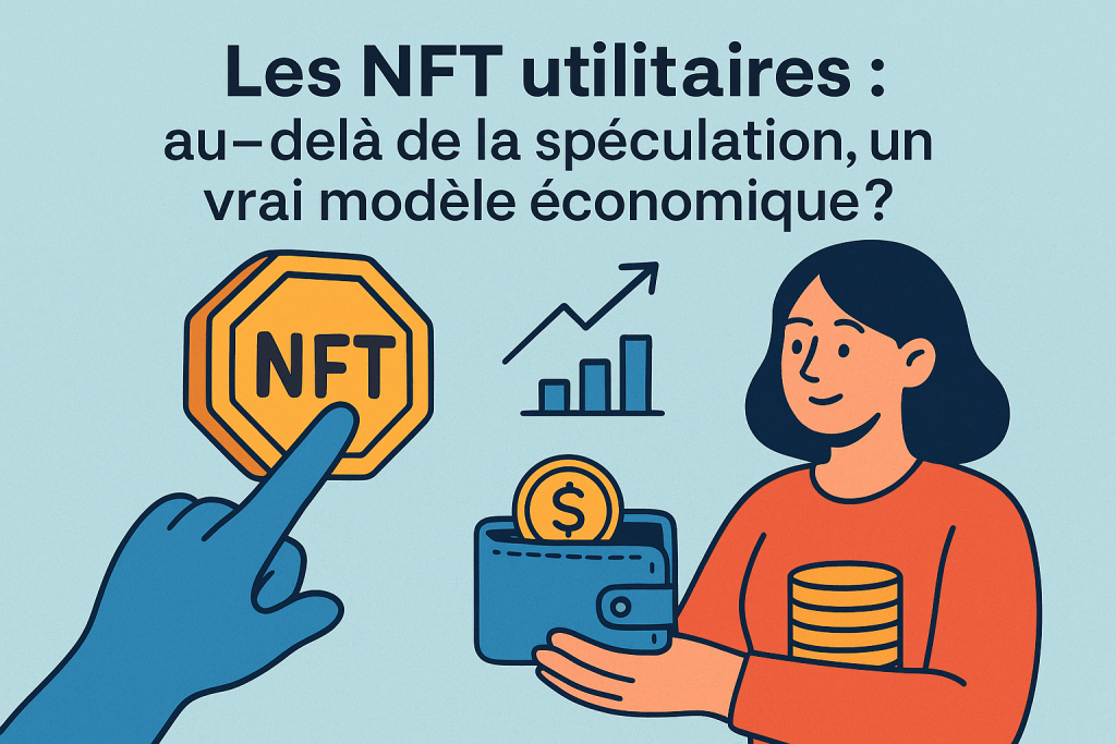 Illustration Les NFT utilitaires : au-delà de la spéculation, un vrai modèle économique ?