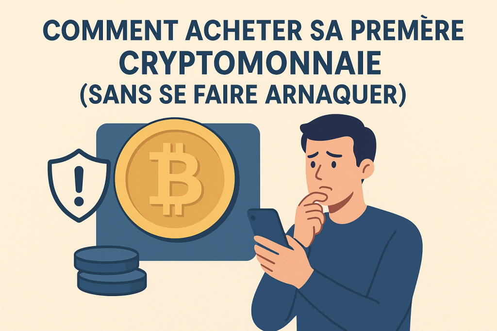 Illustration Comment acheter sa première cryptomonnaie (sans se faire arnaquer)