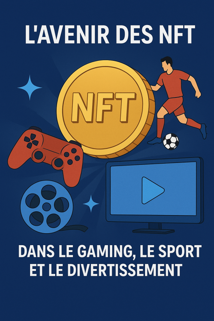 Illustration L’avenir des NFT dans le gaming, le sport et le divertissement