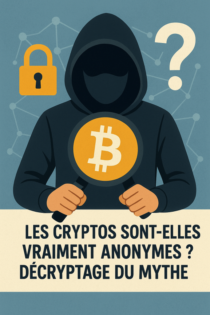 Illustration Les cryptos sont-elles vraiment anonymes ?