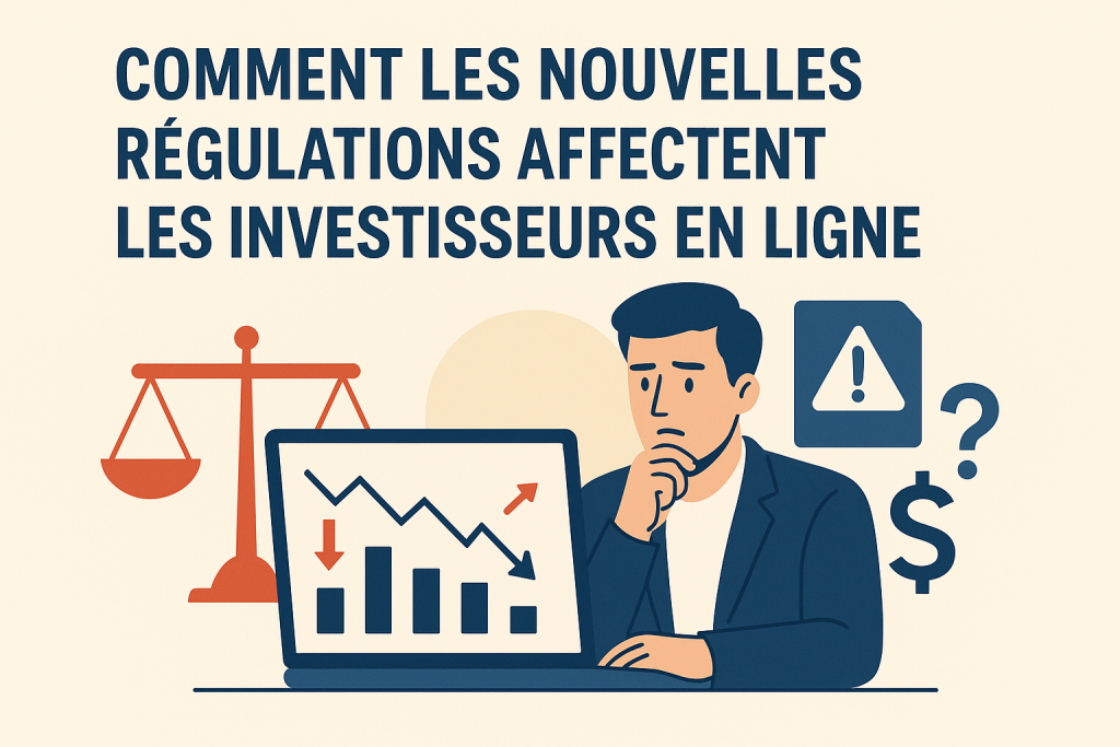 Illustration Comment les nouvelles régulations affectent les investisseurs en ligne