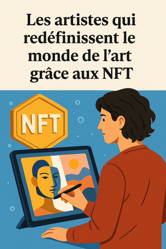 Illustration Les artistes qui redéfinissent le monde de l’art grâce aux NFT