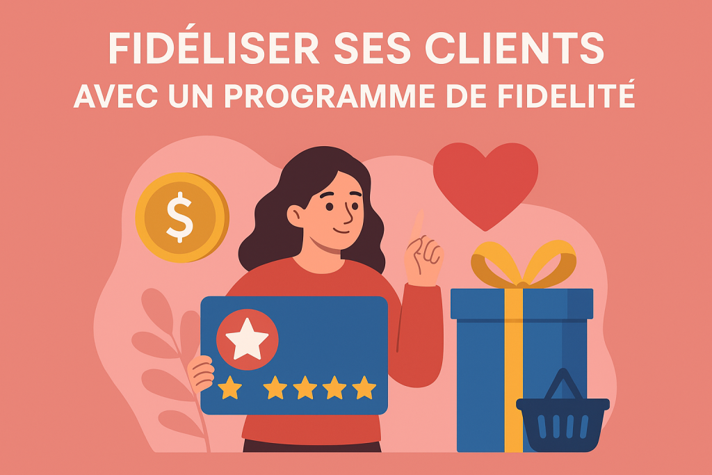 Illustration Fidéliser ses clients avec un programme de fidélité