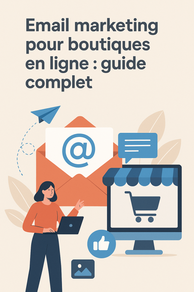 Illustration Email Marketing pour Boutiques en Ligne : Guide Complet