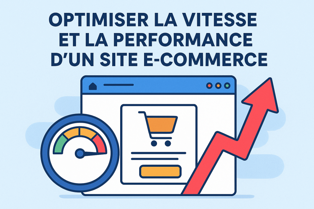 Illustration Optimiser la vitesse et la performance d’un site e-commerce