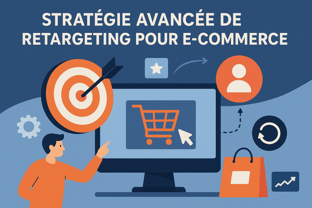 Illustration Stratégie Avancée de Retargeting pour E-commerce