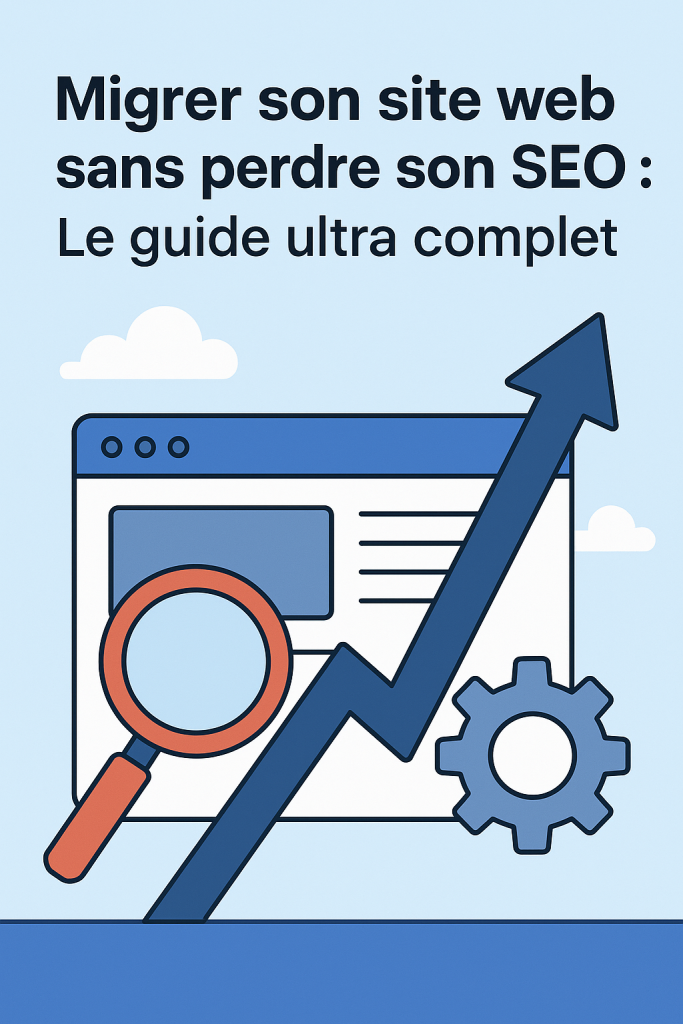 Illustration d'une migration d'un site web sans perdre son SEO