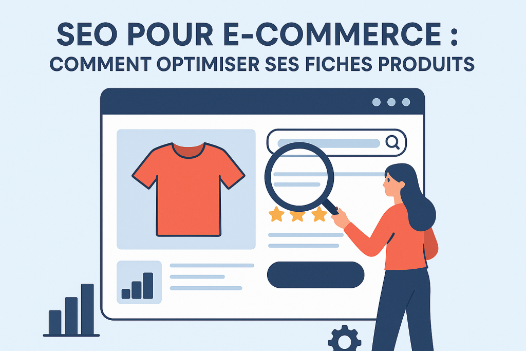Illustration d'une fiche produit optimisée SEO