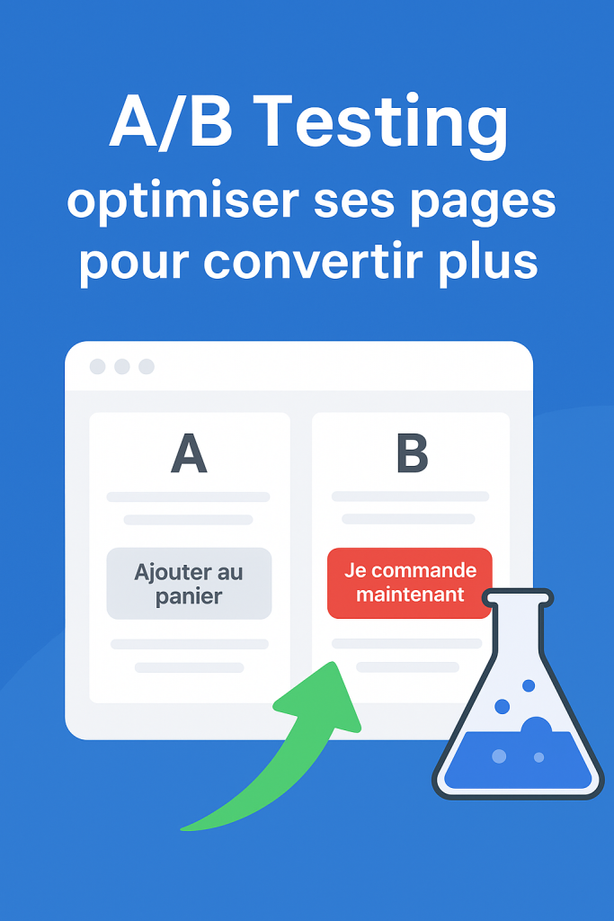 Illustration d'un bouton optimisé A/B Testing