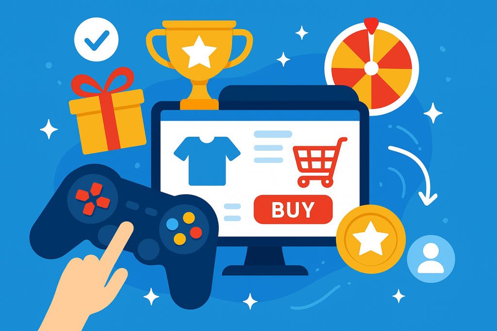 Illustration de la gamification en e-commerce