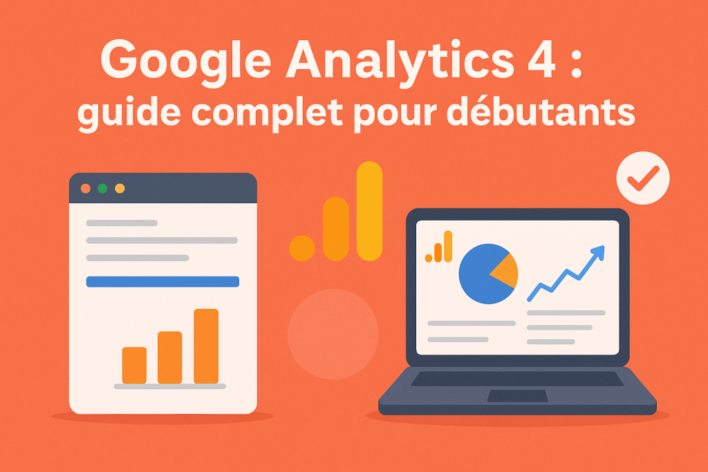 Illustration Google Analytics 4 : Guide complet pour débutants