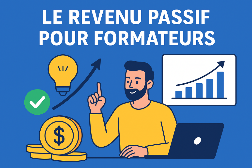 Illustration Le modèle de revenus passifs : mythe ou réalité pour les formateurs ?