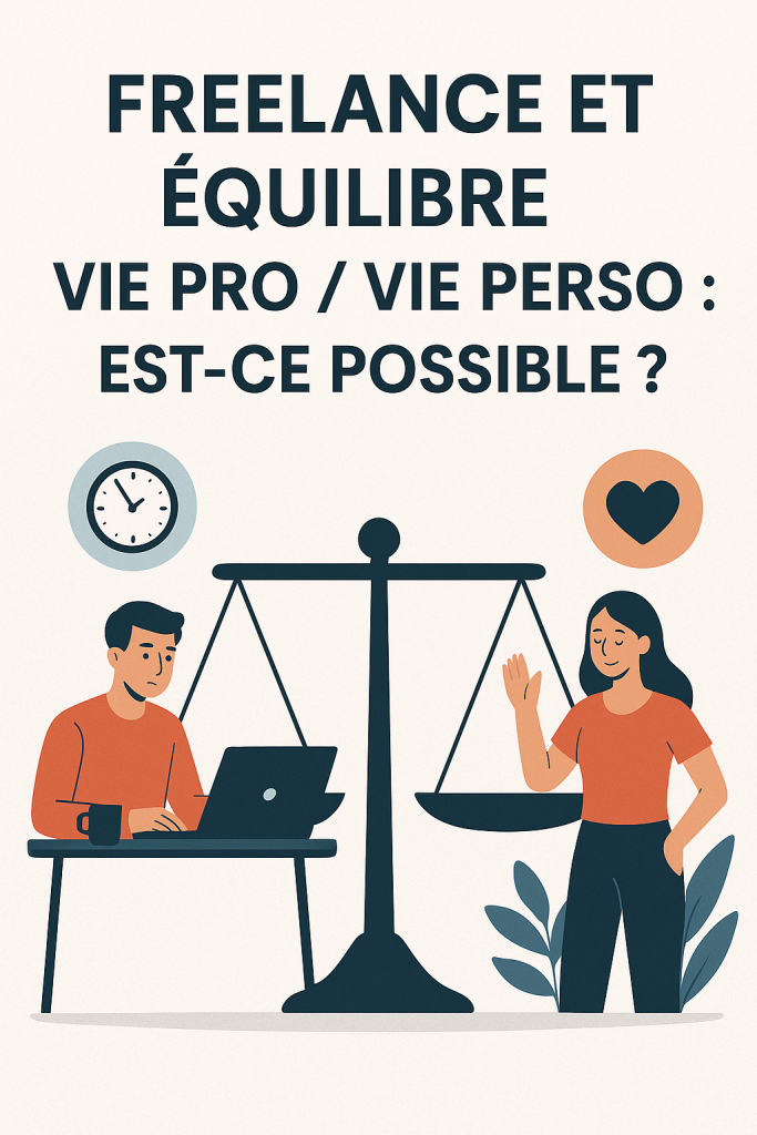 Illustration Freelance et équilibre vie pro / vie perso