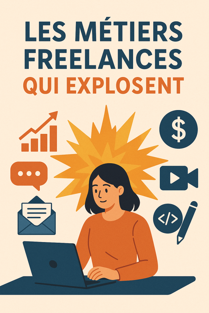 Illustration Les métiers freelances qui explosent