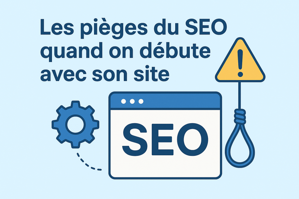 Illustration des pièges du SEO quand on débute