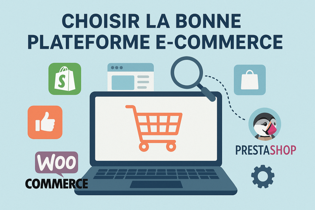 Illustration des plateformes e-commerce