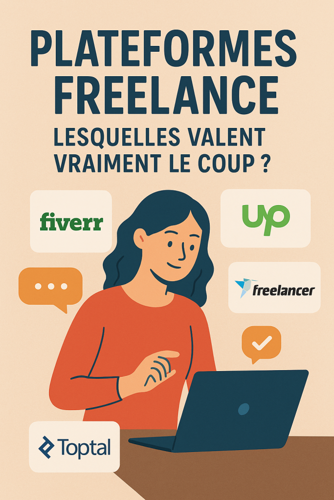 Illustration différentes plateformes freelance