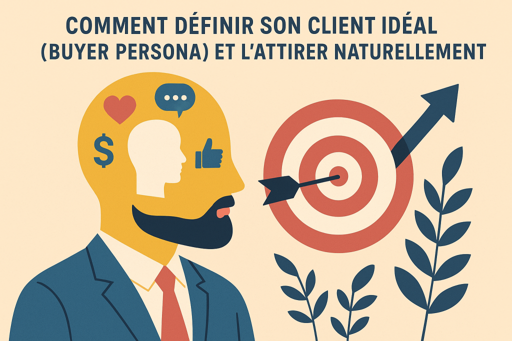Illustration Comment définir son client idéal (buyer persona) et l’attirer naturellement